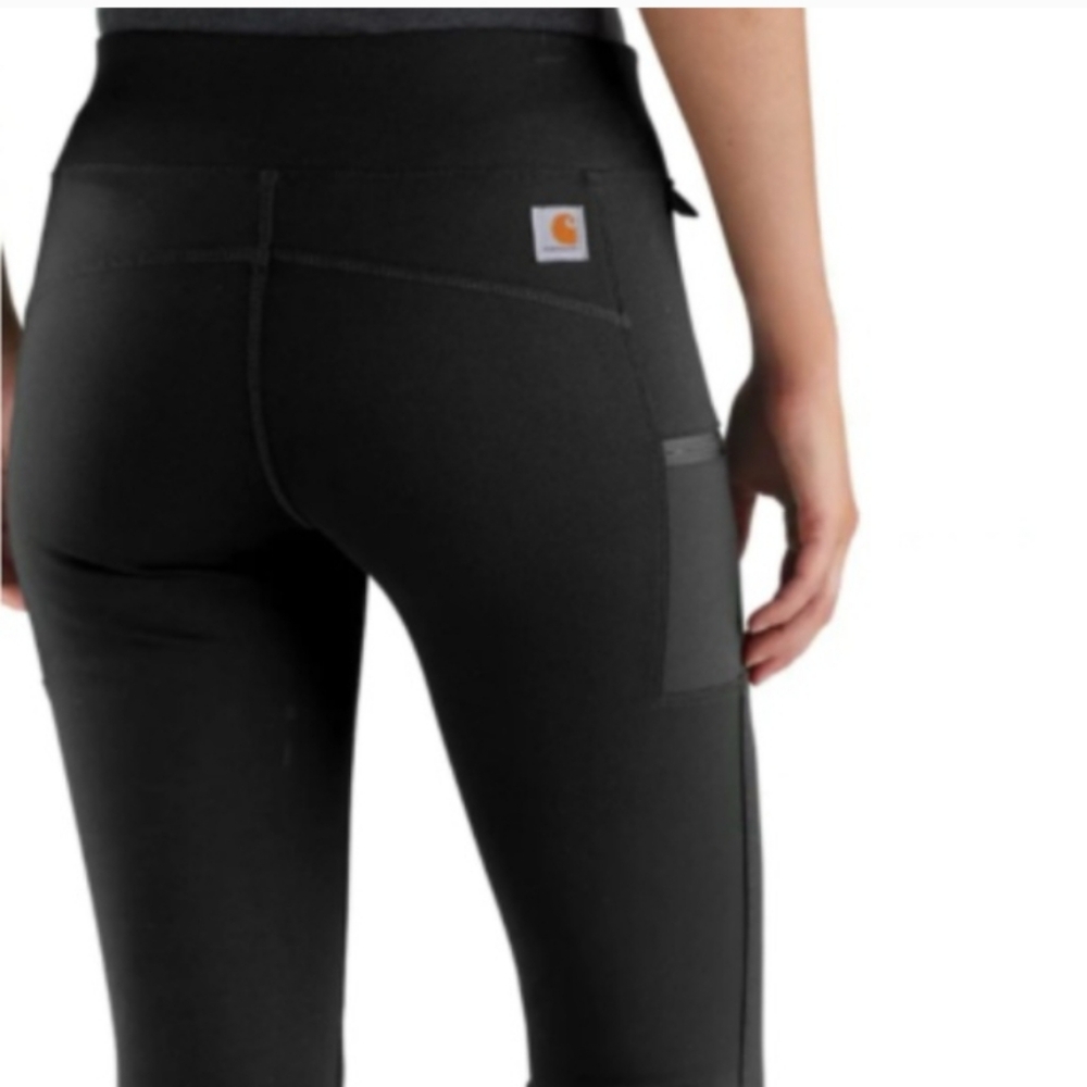 CARHARTT • Women's Force Fitted Midweight Utility Legging (Size XS • Black)